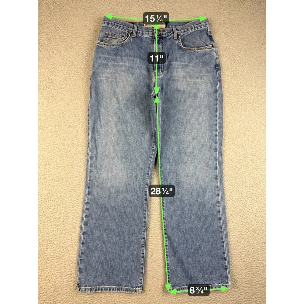 American Eagle Jean Mens 34x30 Blue Denim Straight Leg Cotton Relaxed Fit Modern